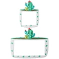 thumbnail image 1 of Coofit Light Switch Sticker Cartoon: 2PCS 3D Succulent Wall Switch Sticker Wall Decor, 1 of 10