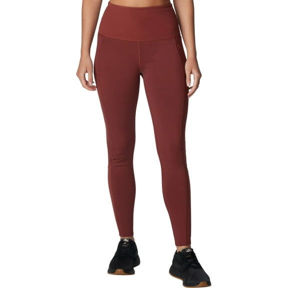 Columbia Women's Uphill Edge Leggings (Maroon, Small, S)
