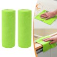 thumbnail image 1 of (A+A) 2 Trapos para Triturar A Mano Paños Gruesos para Lavar Platos Rollos Toallas Absorbentes (tenga en Cuenta Al Realizar El Pedido 2 Piezas Juntos Embalaje Termoplástico Inglés) (verde Hierba), 1 of 9