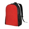 thumbnail image 2 of Rocae Red Glitter print Computer bag with separate compartment, suitable for 15 inch laptop backpack, gift for men and women, 2 of 8