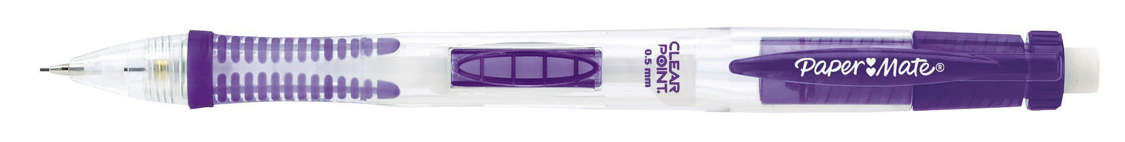 Paper Mate Clearpoint Mechanical Pencils, 0.5mm, HB #2, with Bonus InkJoy 300RT Blue Ballpoint Pen, 2 + 1 Pack
