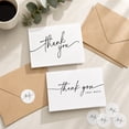 thumbnail image 3 of ZZAIXHL Graduation Thank You Cards With Envelopes & Matching Stickers Perfect for Business Weddings Baby & Showers, Graduations & Funerals 20pcs, 3 of 6