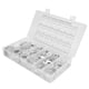 thumbnail image 2 of Juego de 450 juntas planas redondas de aluminio para arandelas, sellado de aceite liso, accesorios de hardware, 2 of 14