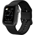 thumbnail image 2 of Correa deportiva compatible con correas de Apple Watch de 49 mm, 45 mm, 44 mm, 42 mm, 41 mm, 40 mm, 38 mm, correa de repuesto de silicona suave con cierre clásico para iWatch Series 9 Ultra SE 8 7 6 5, 2 of 4