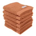 thumbnail image 1 of TOM TAILOR Toalla de invitados, paquete de 6 unidades - Color Bath Guest Towel, rizo, algodón Coral 30x50cm, 1 of 3