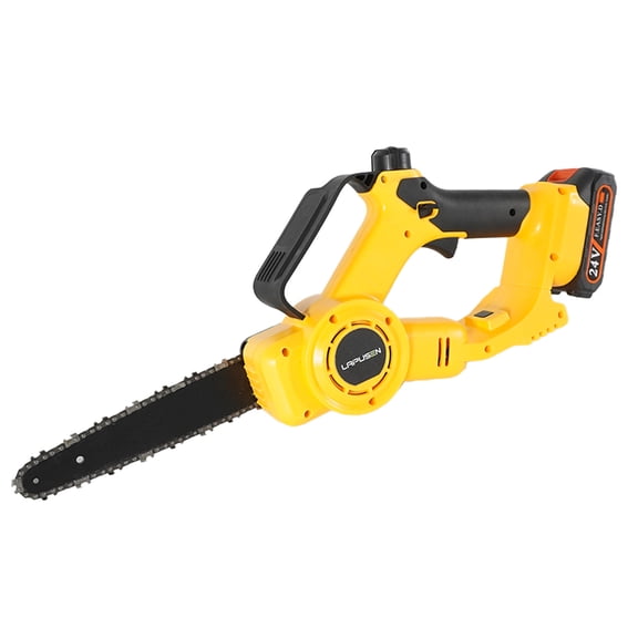 SUSUZI 8 inch Mini Chainsaw with 2 Batteries, Cordless Electric Handheld Chainsaw for Wood Cutting Tree Trimming Courtyard Household Garden