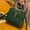 Green, variant on 2025 New Fashion Genuine Leather Women's Handbag – Vintage Crossbody Bag, Versatile Shoulder Purse, High-End Office Tote for Work & Casual