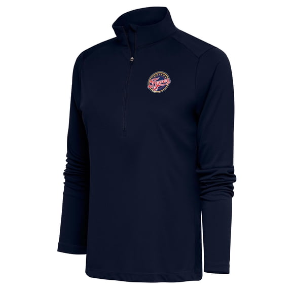 Women's Antigua Navy Indiana Fever Tribute Half-Zip Top