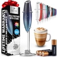 thumbnail image 1 of Batidor triple Milk Frother Zulay Kitchen Tornado con pilas, 1 of 7