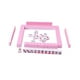 thumbnail image 4 of Juego de mesa clásico Mahjong de 144 piezas, versión china, portátil, chino Rosa, 4 of 9