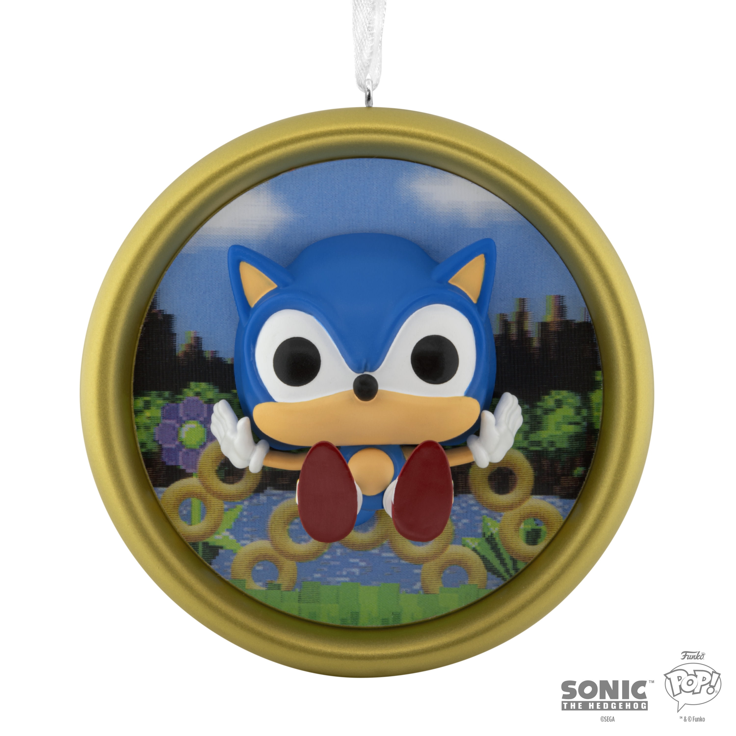 Hallmark Ornament (Sonic the Hedgehog Funko POP! With Lenticular), 1 Count
