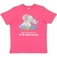 thumbnail image 3 of Inktastic My Titi Loves Me to the Moon and Back Elephant Family Youth T-Shirt, 3 of 5