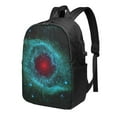 thumbnail image 1 of YFYANG 17" Laptop Backpack, Green Mysterious Galaxy Fashion Travel Work Backpack with USB and Headphone Cable Interface for Men and Women, 1 of 8