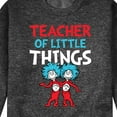 thumbnail image 3 of Dr. Seuss - Teacher Of Little Things - Men's Crew Neck Fleece Pullover, 3 of 6