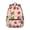 Strawberry and Leaf, variant on Strawberry Pink Pattern Backpack for School, Cute School Bag with Adjustable Shoulder Straps and Padded Back, 15.3"x11"x7.1"