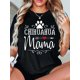 thumbnail image 1 of Camiseta gráfica "Amante de las mascotas, mamá chihuahua" - Camiseta informal de cuello redondo para mujer, manga corta, perfecta para primavera y verano. Para adultos, hombres, mujeres, adolescentes, 1 of 6