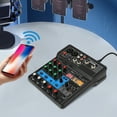 thumbnail image 4 of Compact 4-Channel Mixer, Analog/Digital Hybrid with 48V Phantom Power, USB Powered, for Streaming & Studio Recording, 4 of 19