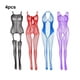thumbnail image 4 of Guardurnaity 4pccs medias de lencería Sexy Fitness ropa de dormir camisón ropa mono ropa interior forma-ropa romántica estiramiento apretado Ropa interior, 4 of 6