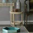 thumbnail image 5 of Home Square 2-Shelf Coastal Rattan & Rope Side Table in White - Set of 2, 5 of 7