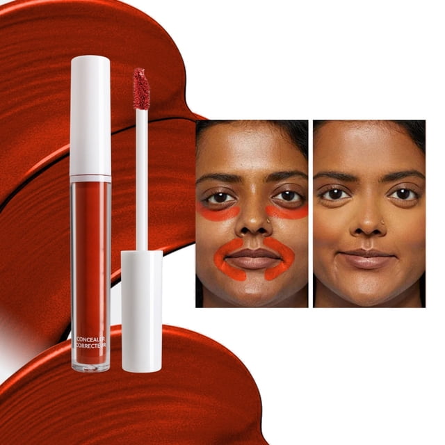 And Sweatproof Concealer Concealer Concealer Marks Concealer Liquid Concealer Cover Dark Circles 2Ml, A Lotion
