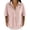 C-RD1171, variant on DHFJKG Linen Polo Shirts For Women Short Sleeve Loose Fit Striped Printed Shirts Summer Beach Vacation Clothes Soft Tops