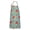 Pioneer Flower Floral-2, variant on Pioneer Flower Floral Print Pattern Apron for Women and Men, Cotton Linen Waterproof with Pockets, Adjustable, 33x27 Inch for Kitchen, Gardening, BBQ, Salon