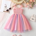 thumbnail image 4 of Gelikeya Toddler Girls Tutu Dress Sleeveless Summer Beach Wedding Party Dresses Fashion Casual Formal Z03 Red, 7-8 Years, 4 of 8