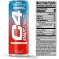 thumbnail image 3 of C4 Smart Energy Drink, Berry Tropical Blend Variety Pack Flavor, Zero Sugar, Carbonated, 12 oz can (12 pack), 3 of 10
