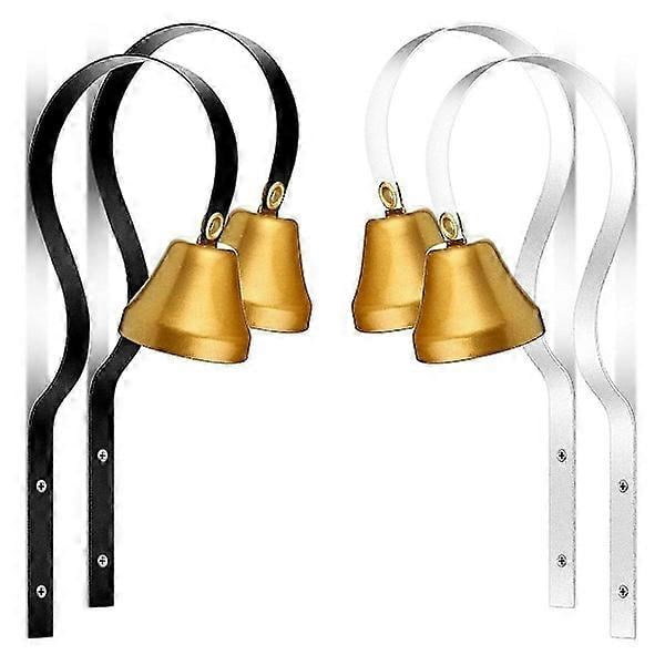 4 Pcs Store Ringing Bell Antique Door Bell Wall Mounted Shop Ringing Bell Dog Training Bell Door Opening