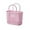 Pink, variant on ToyKingdee Portable Shower Caddy Basket, Plastic Organizer Storage Tote with Handles Toiletry Bag Bin Box for Bathroom, Kitchen, Camp, Gym