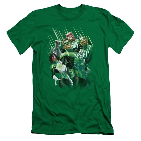 Gl Power Of The Ring S/S Adult 30/1 T-Shirt Kelly Green