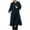 Navy, variant on GaThRRgYP Women's Lightweight Open Front Cardigan,Women Long Sleeve Cardigan Coat Tops Suit Cover Fashion Solid Color Smock Navy S