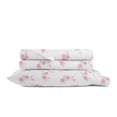 thumbnail image 5 of 100% Cotton Flannel Bed Sheets Set for King Size Bedding in Rose Bunch Pink by Comfort Canopy, 5 of 15