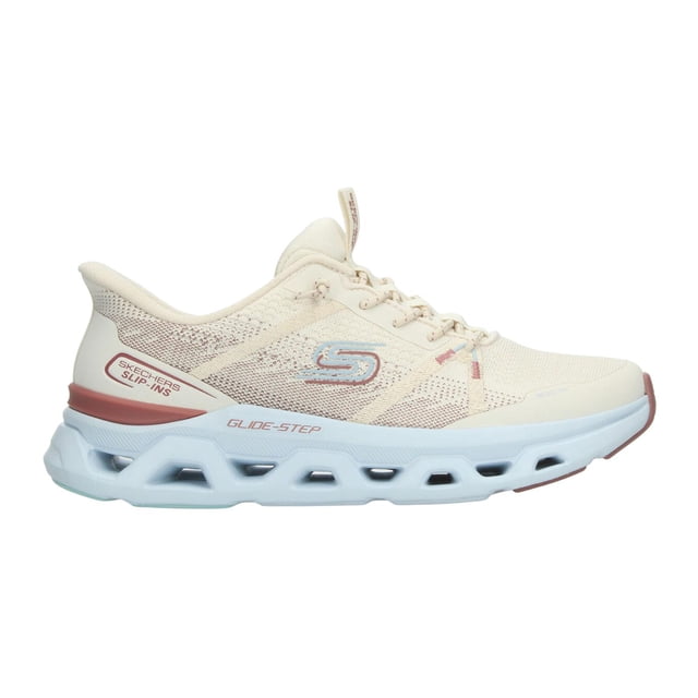 Tenis Skechers Glide-Step Mujer Crema Deportivo crema 26.5