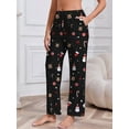 thumbnail image 3 of PinkBeautiM Womens Pajama Pants with Pockets, Soft Stretch Lounge Pants 3 Pack, Sizes M-XXXL, 3 of 7