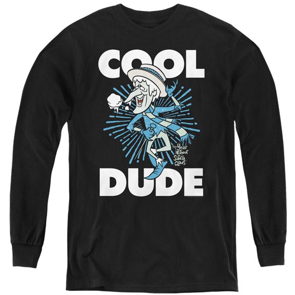 The Year Without A Santa Claus - Cool Dude - Youth Long Sleeve Shirt - Medium