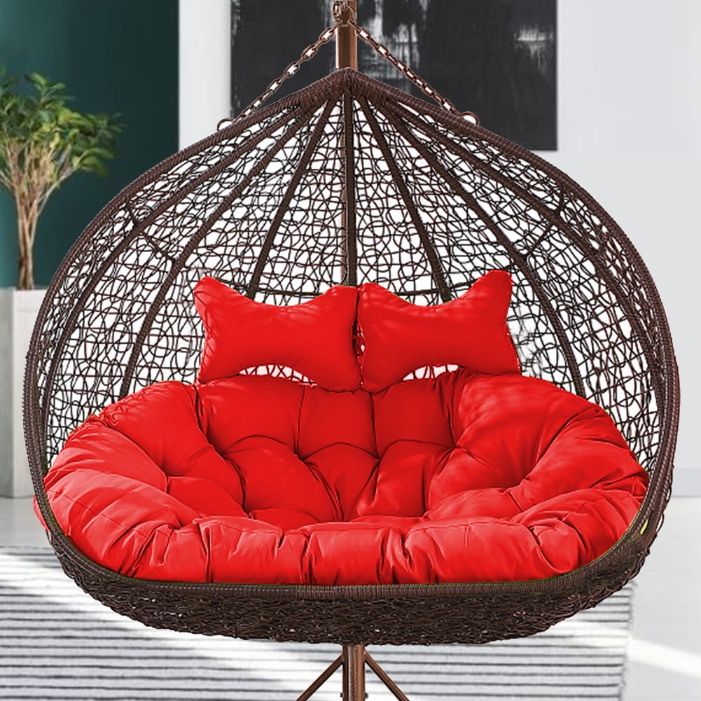 Akoyovwerve Thickened Balcony Egg Nest Chair Pad Double