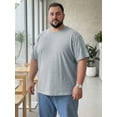 thumbnail image 4 of DARING DIVA Men's 100% Cotton Short Sleeves T-Shirt XL Light Gray, 4 of 7