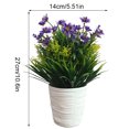 thumbnail image 2 of Maceta artificial de plástico falso en maceta Flover mesa simulación Bonsai decoración interior Vogacara HA8765-00B, 2 of 6