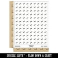 thumbnail image 2 of Bird Tracks 200+ Round Stickers - White - Gloss Finish - 0.50" Size, 2 of 3