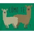 thumbnail image 4 of Old Glory Toddler Como Te Llamas Funny Llama Pun Long Sleeve T Shirt, 4 of 6