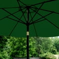 thumbnail image 4 of Budge 11ft Aluminum Patio Umbrella with Crank Lift and Tilt Function, 4 of 5