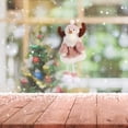 thumbnail image 4 of Adornos navideños Muñeco de nieve de peluche Colgante Accesorios de fotografía Suministros para fiestas navideñas Alce, 4 of 7