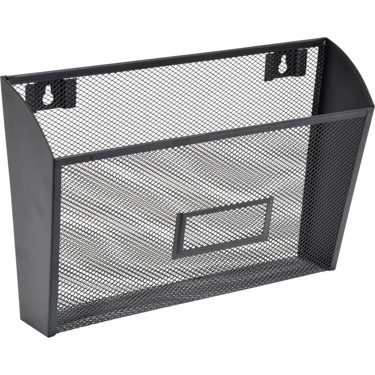 Lorell Mesh Wire Wall Pockets - 6.6 Lorell Mesh Wire Wall Pockets - 6.6