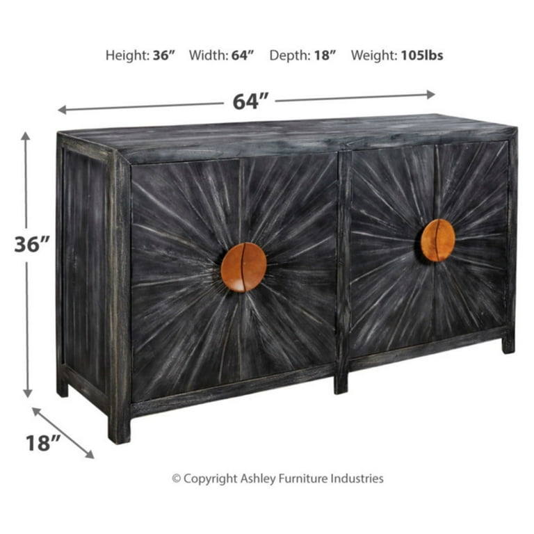 Signature Design by Ashley Kademore Accent Cabinet Walmart