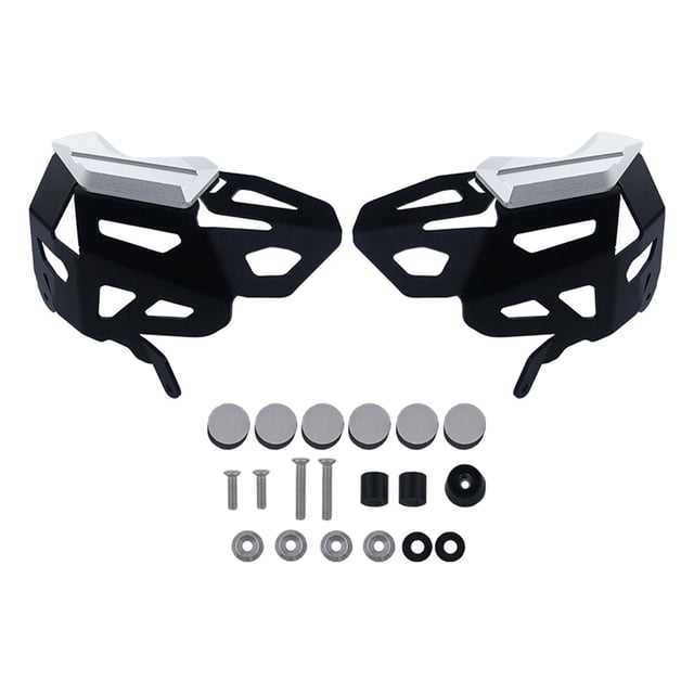 koolsoo Engine Guard Protection Cover Accessory Super Durability Motorcycle Accessories Black