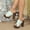 Green, variant on Women's Sandals With European And Retro High Heels Women's Oversized Thick Sole Thick Heel High Heels