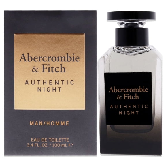 Abercrombie and Fitch Authentic Night, 3.4 oz EDT Spray