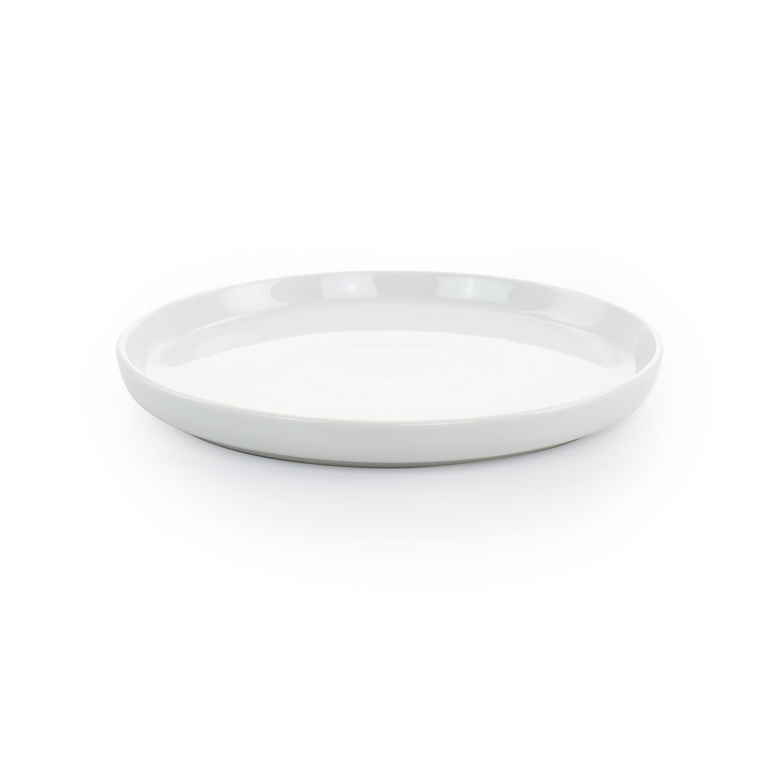 Gibson Home White Deco 16 Piece Fine Ceramic Dinnerware Set in White