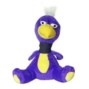 Floogles for Pets Bird Pet Toy with Squirrel Call Sound, 8.7-Inch, Purple/Blue/Tan